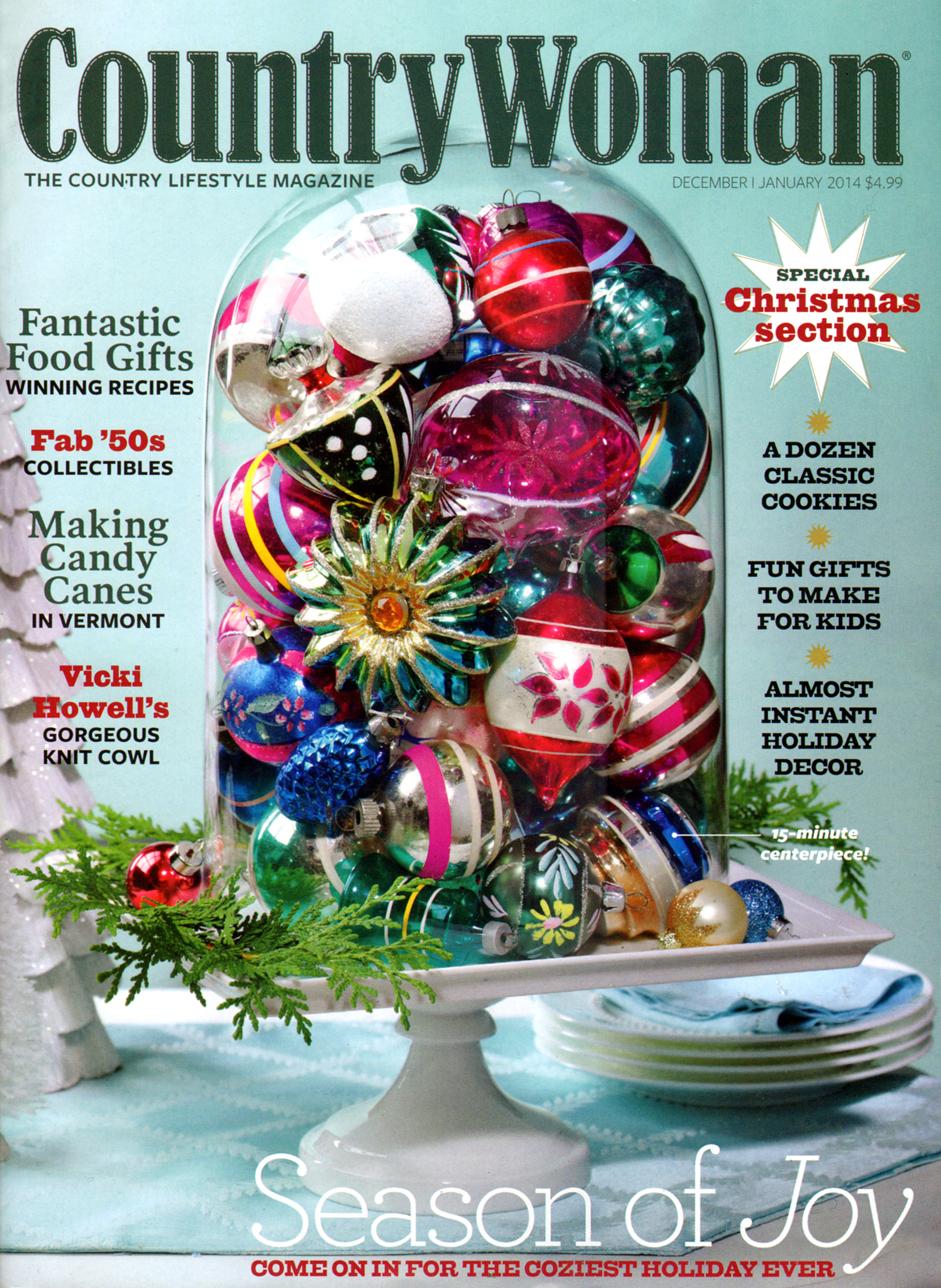 Country-Woman December 01, 2013 Issue Cover