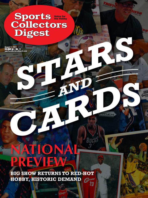 Sports-Collectors-Digest August 01, 2021 Issue Cover