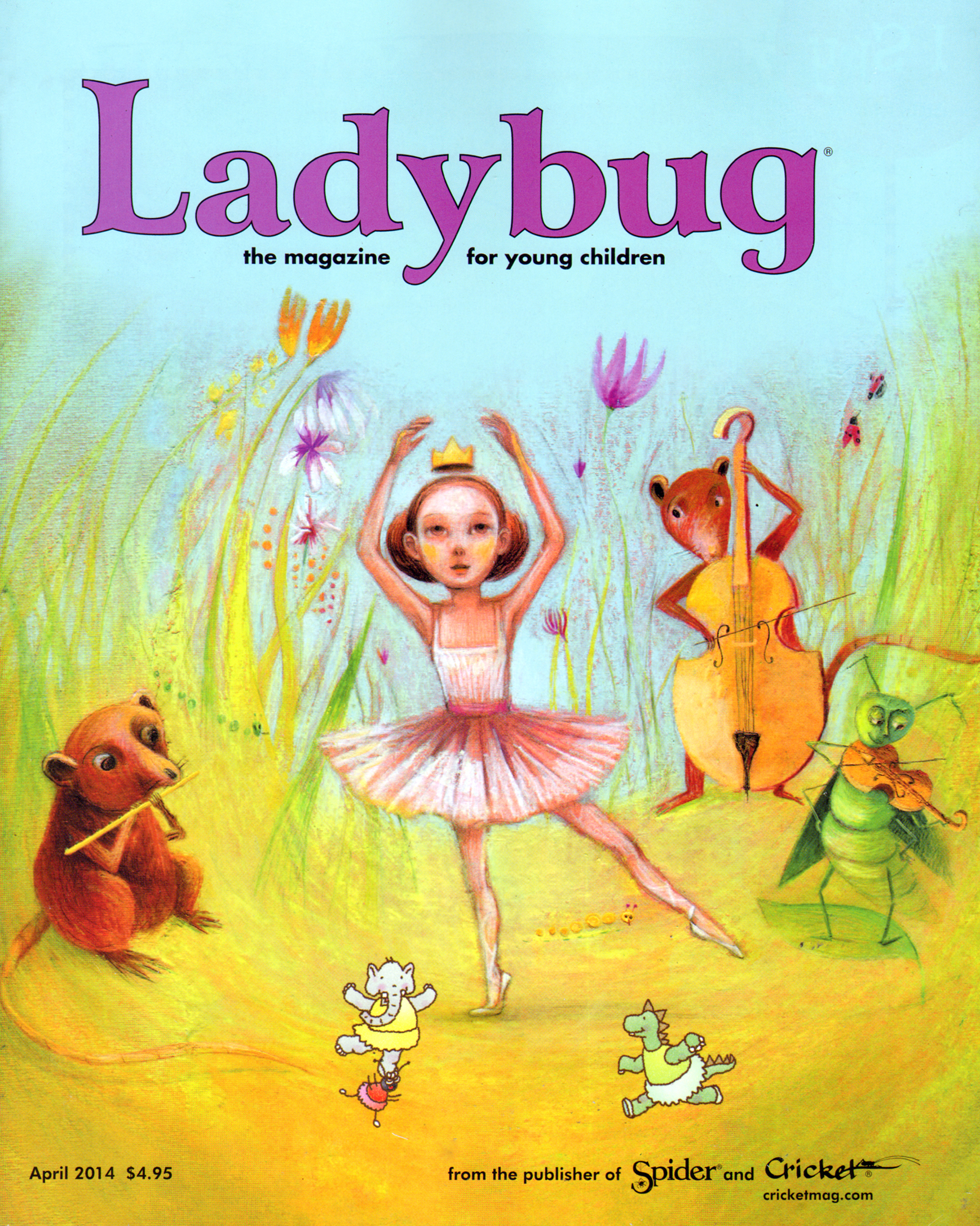 Ladybug April 01, 2014 Issue Cover