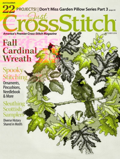 Just CrossStitch October 01, 2018 Issue Cover