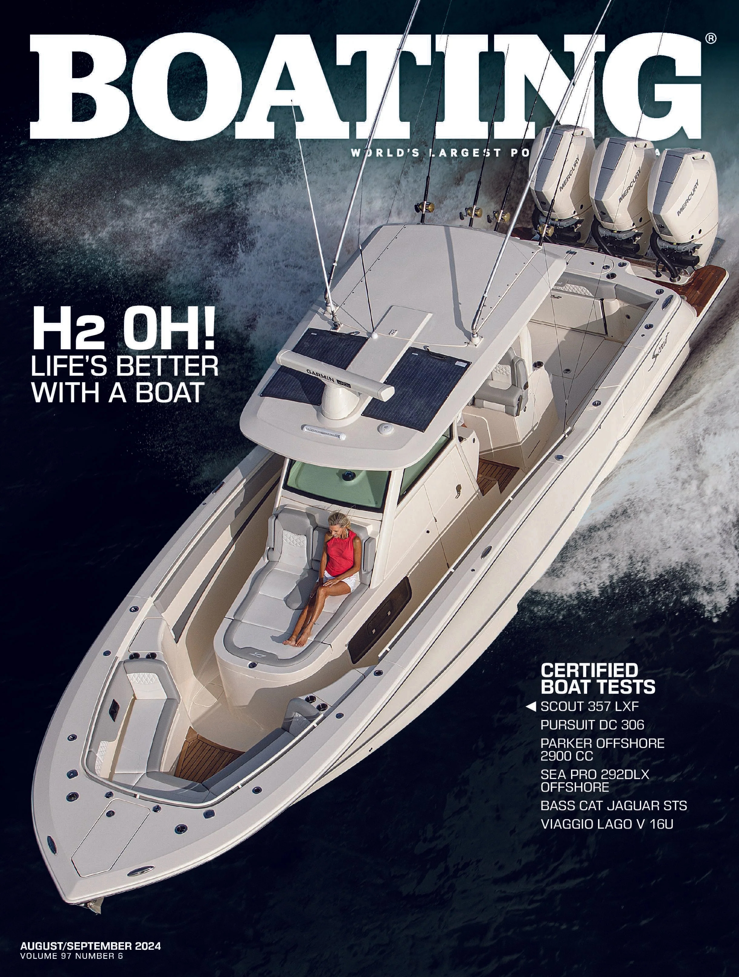 Boating August 01, 2024 Issue Cover