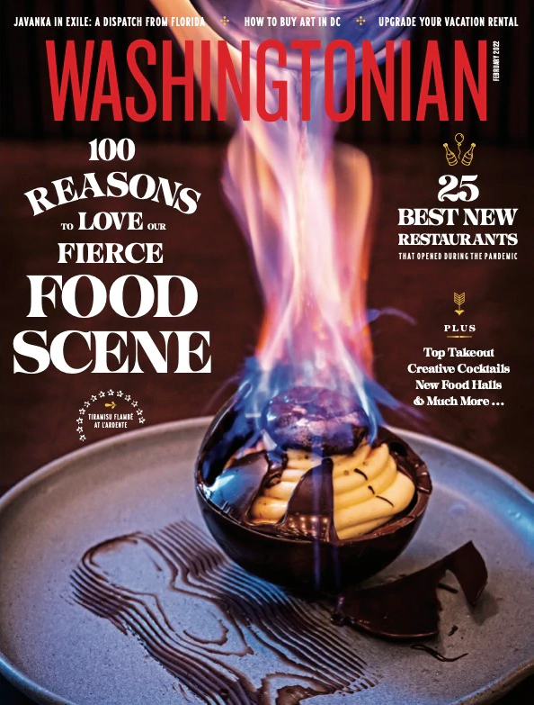 Washingtonian February 01, 2022 Issue Cover