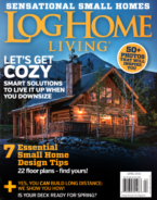 Log-and-Timber-Home-Living April 01, 2016 Issue Cover