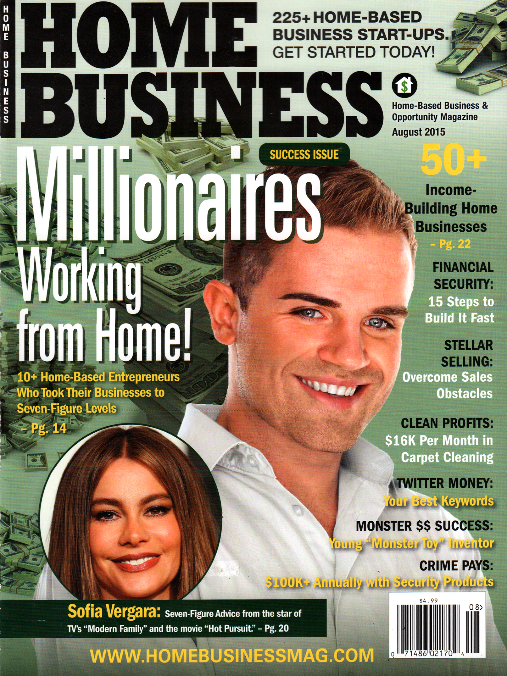 Home-Business-Magazine August 01, 2015 Issue Cover