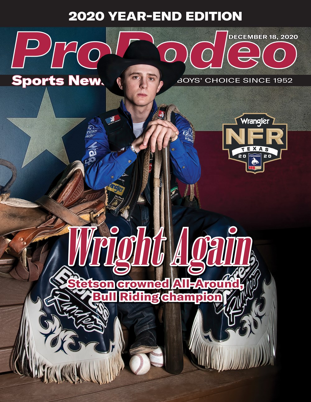 Pro-Rodeo-Sports-News December 18, 2020 Issue Cover