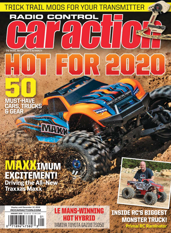 Radio-Control-Car-Action January 01, 2020 Issue Cover