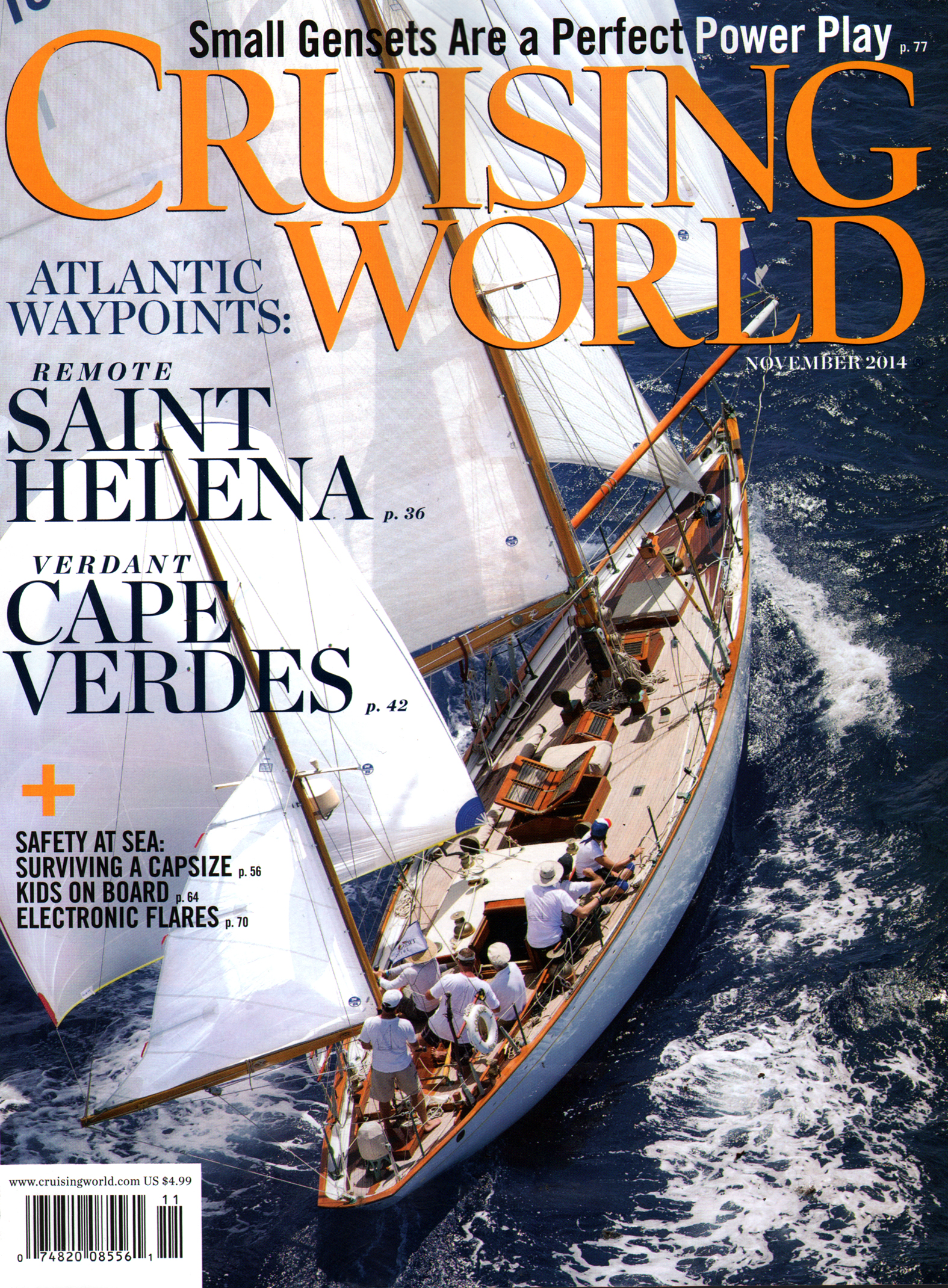 Cruising-World November 01, 2014 Issue Cover