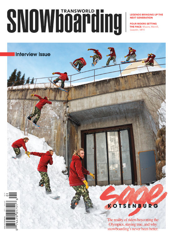 Transworld-SNOWboarding January 01, 2015 Issue Cover