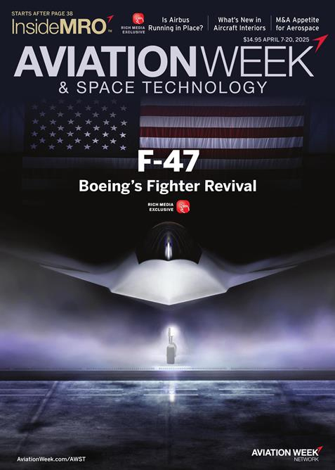 Aviation-Week-and-Space-Technology April 07, 2025 Issue Cover