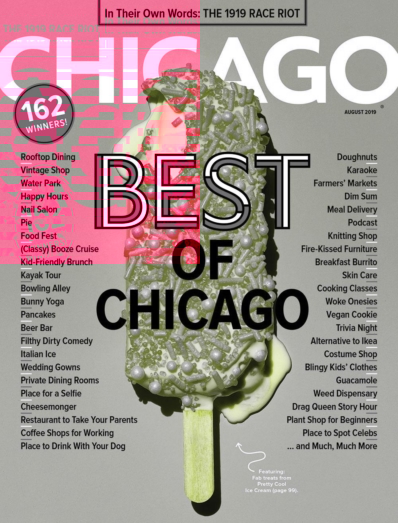 Chicago Magazine August 01, 2019 Issue Cover
