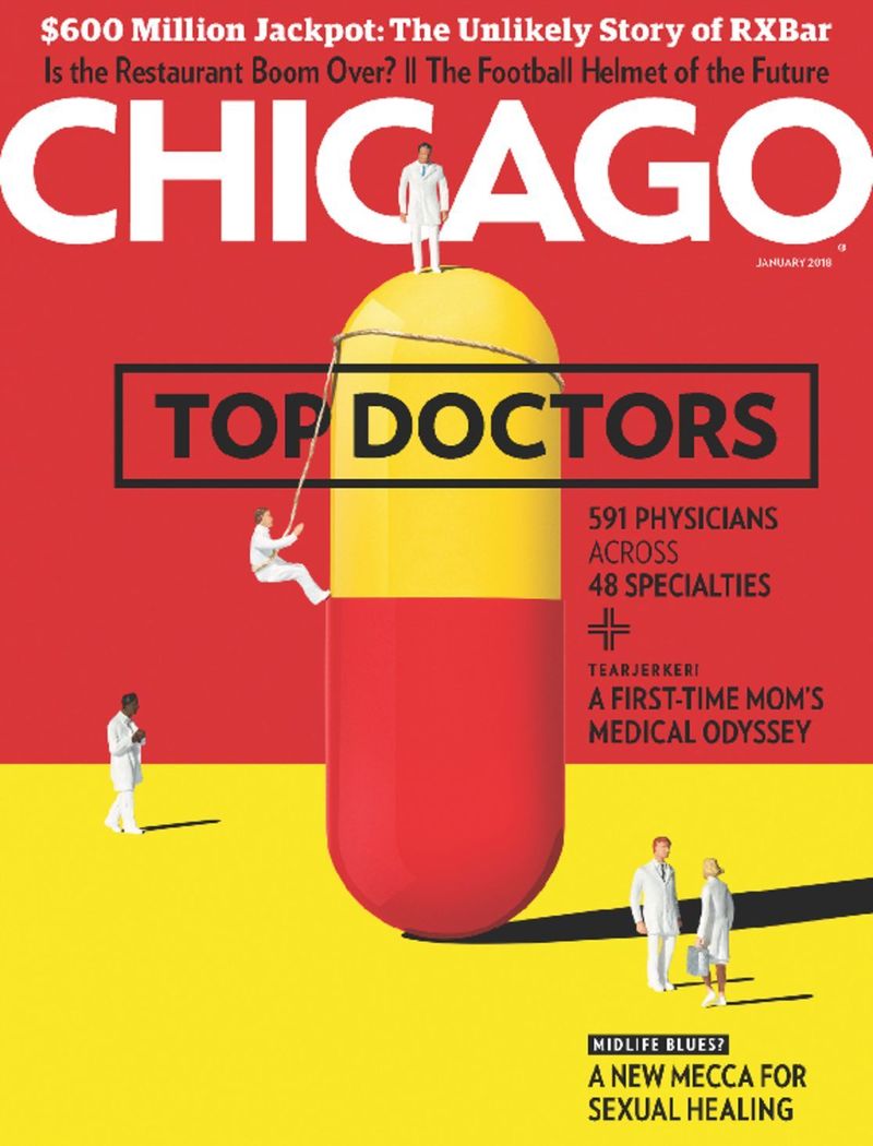 Chicago-Magazine January 01, 2018 Issue Cover