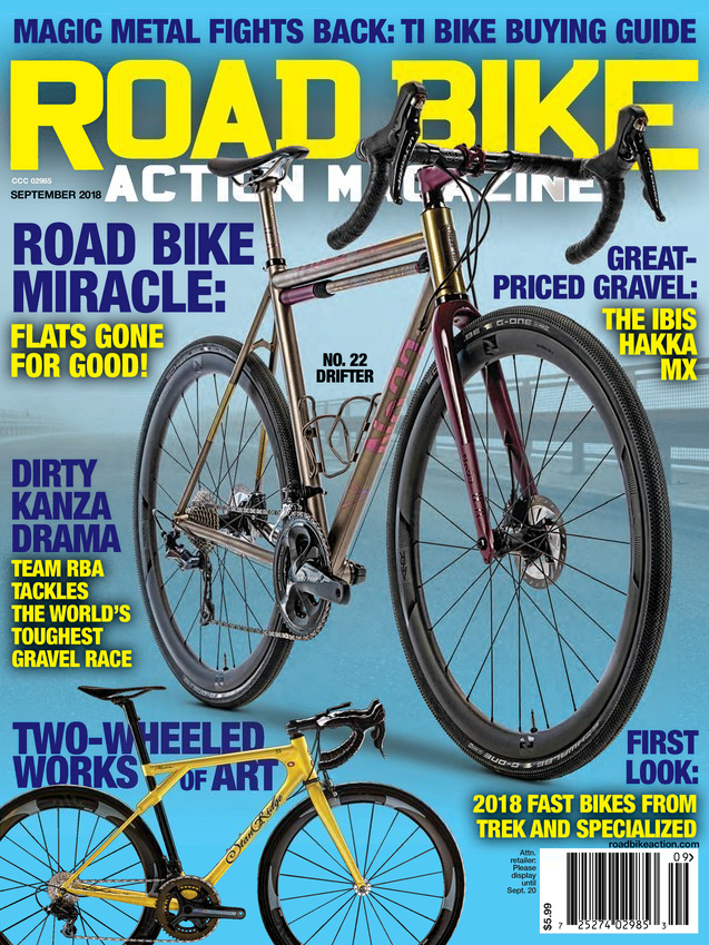Road-Bike-Action September 01, 2018 Issue Cover