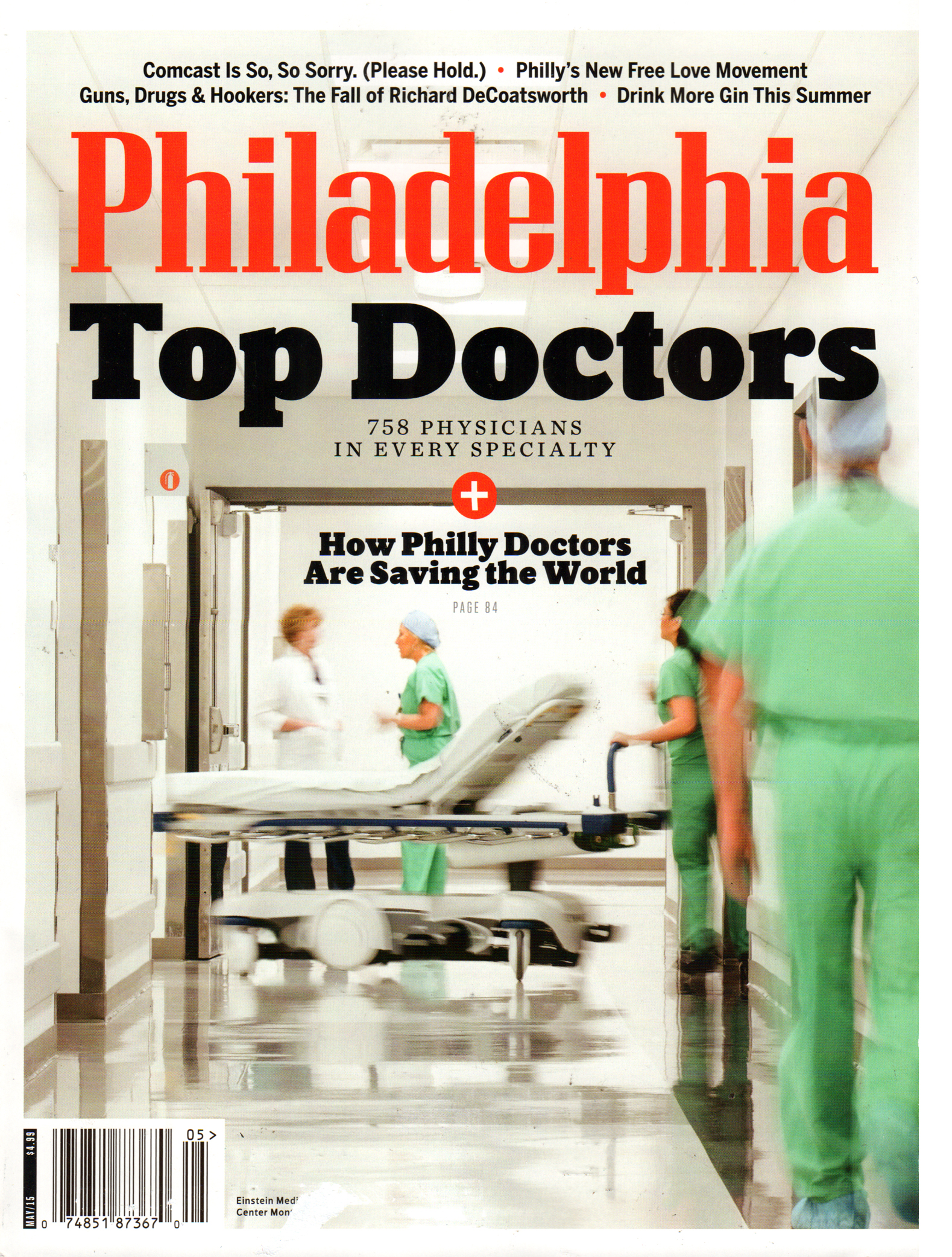 Philadelphia-Magazine May 01, 2015 Issue Cover