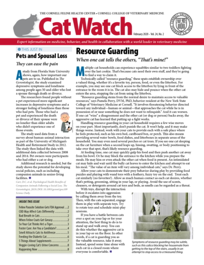 Catwatch February 01, 2020 Issue Cover