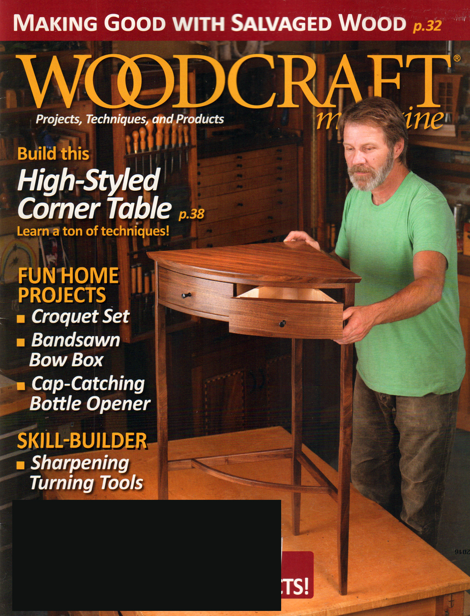 Woodcraft June 01, 2015 Issue Cover