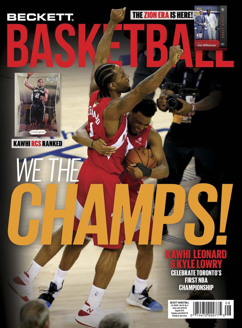 Beckett-Basketball August 01, 2019 Issue Cover