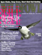 Wildfowl January 01, 2008 Issue Cover