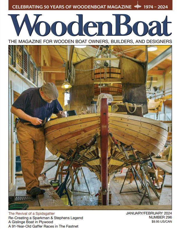 Wooden-Boat January 01, 2024 Issue Cover