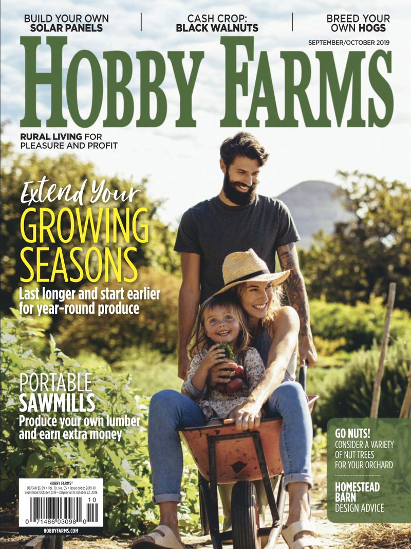 Hobby-Farms September 01, 2019 Issue Cover
