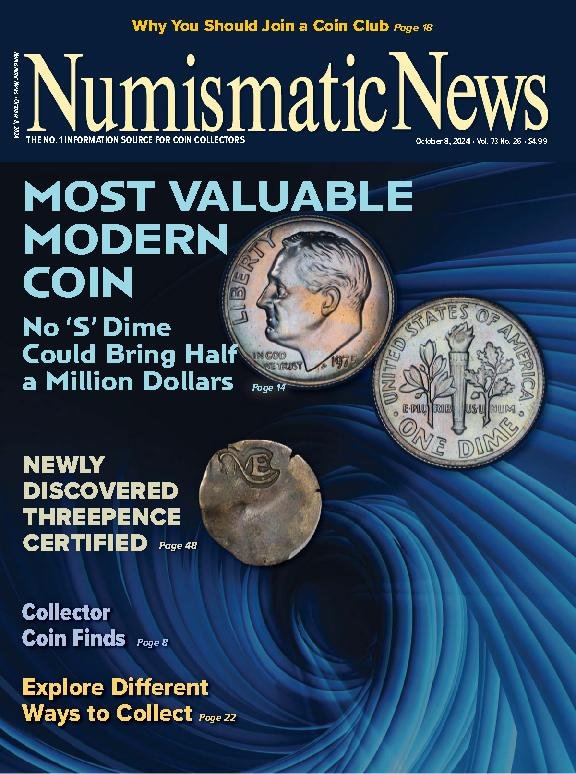 Numismatic-News October 08, 2024 Issue Cover