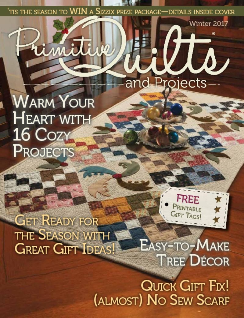 Primitive-Quilts-and-Projects December 01, 2017 Issue Cover