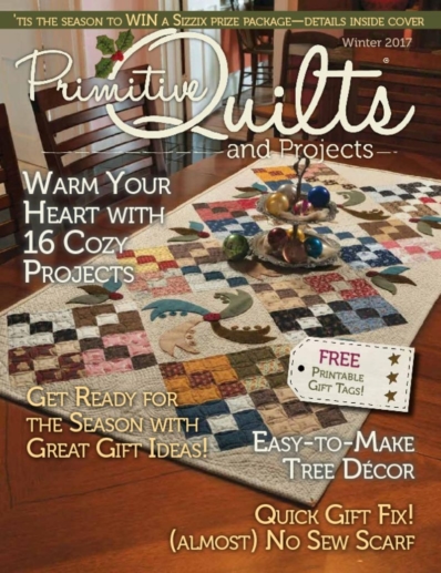 Primitive Quilts & Projects December 01, 2017 Issue Cover