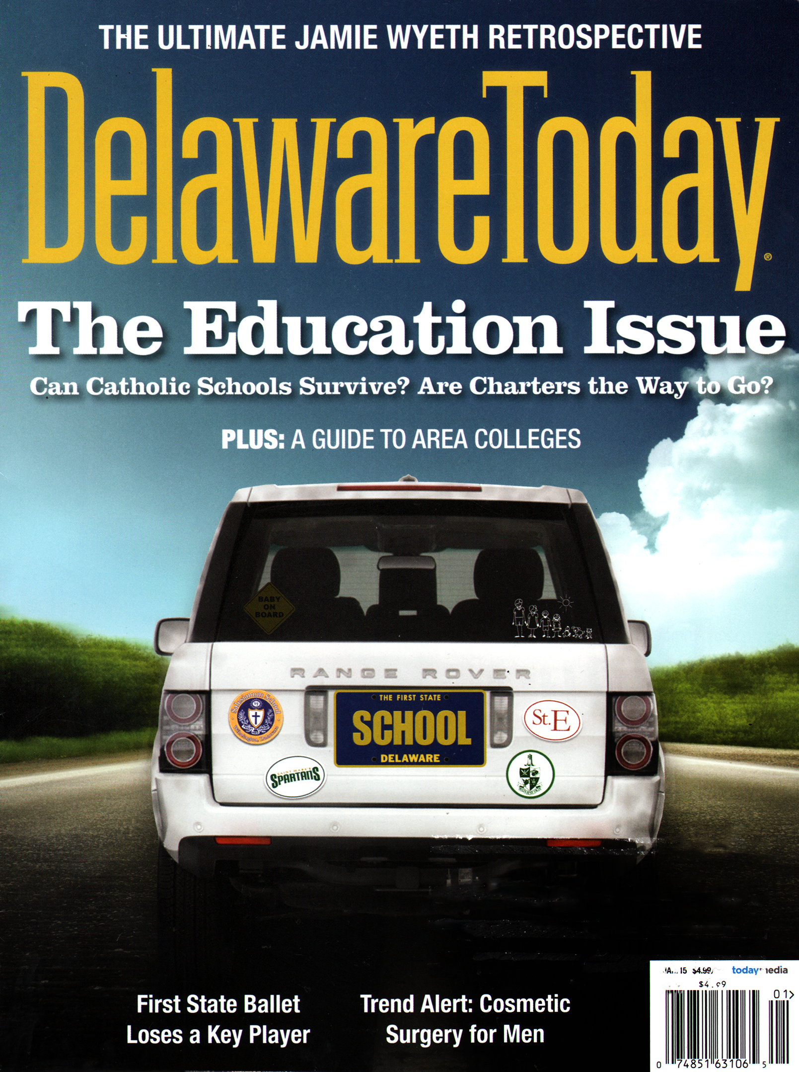 Delaware-Today January 01, 2015 Issue Cover