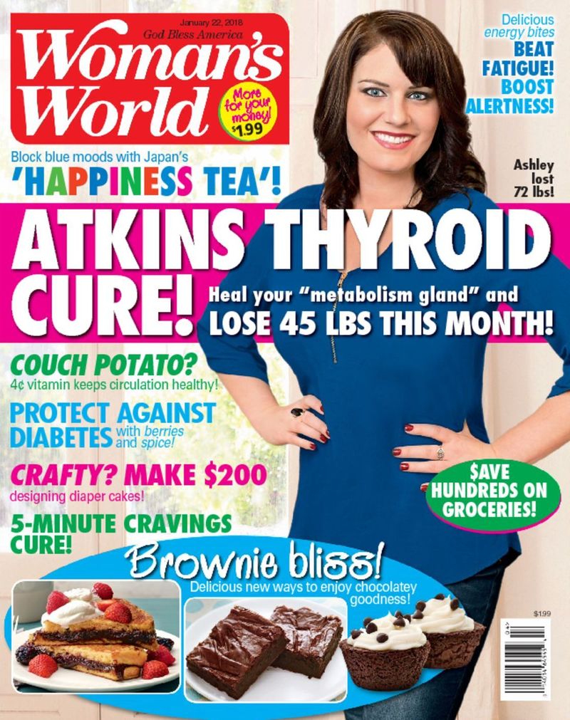 Womans-World January 22, 2018 Issue Cover