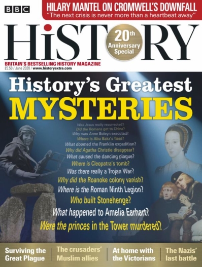 BBC History June 01, 2020 Issue Cover