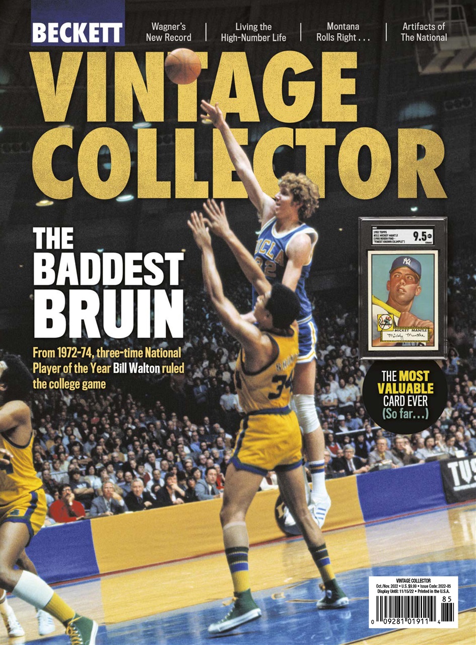 Beckett-Vintage-Collector October 01, 2022 Issue Cover