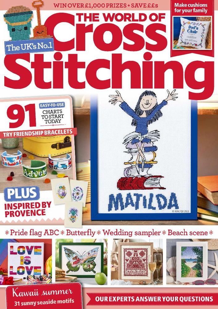 The-World-of-Cross-Stitching June 01, 2023 Issue Cover