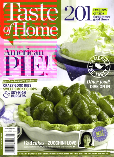 Taste of Home June 01, 2015 Issue Cover