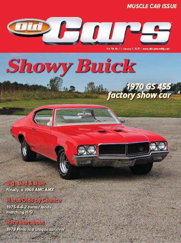Old-Cars January 01, 2025 Issue Cover