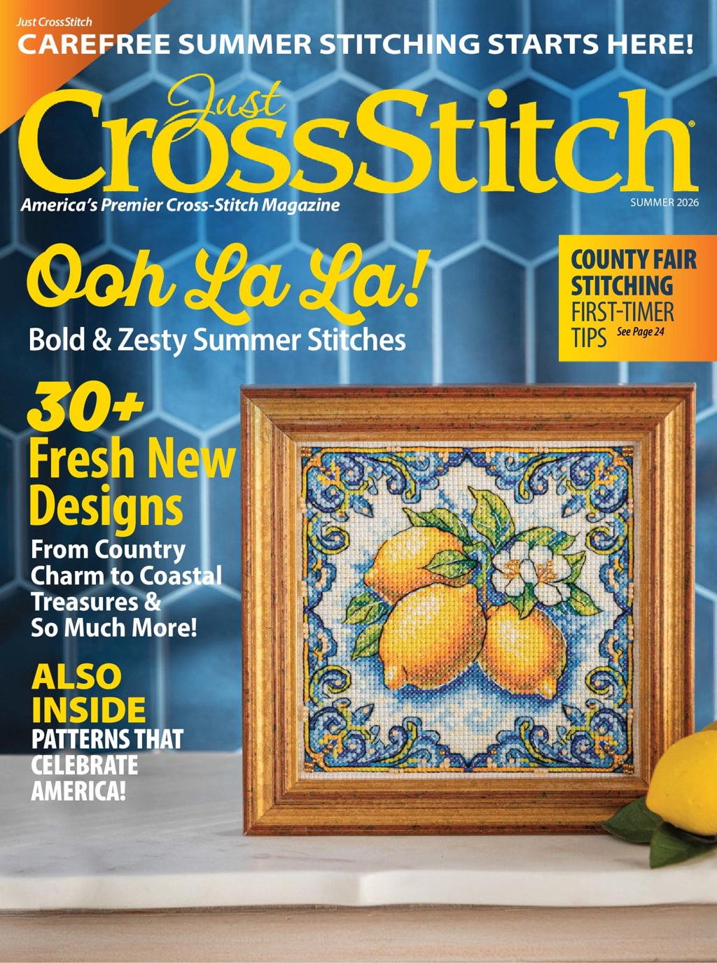 Just-CrossStitch June 01, 2026 Issue Cover