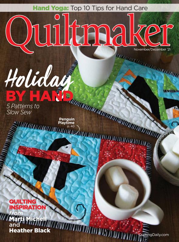 Quiltmaker November 01, 2021 Issue Cover