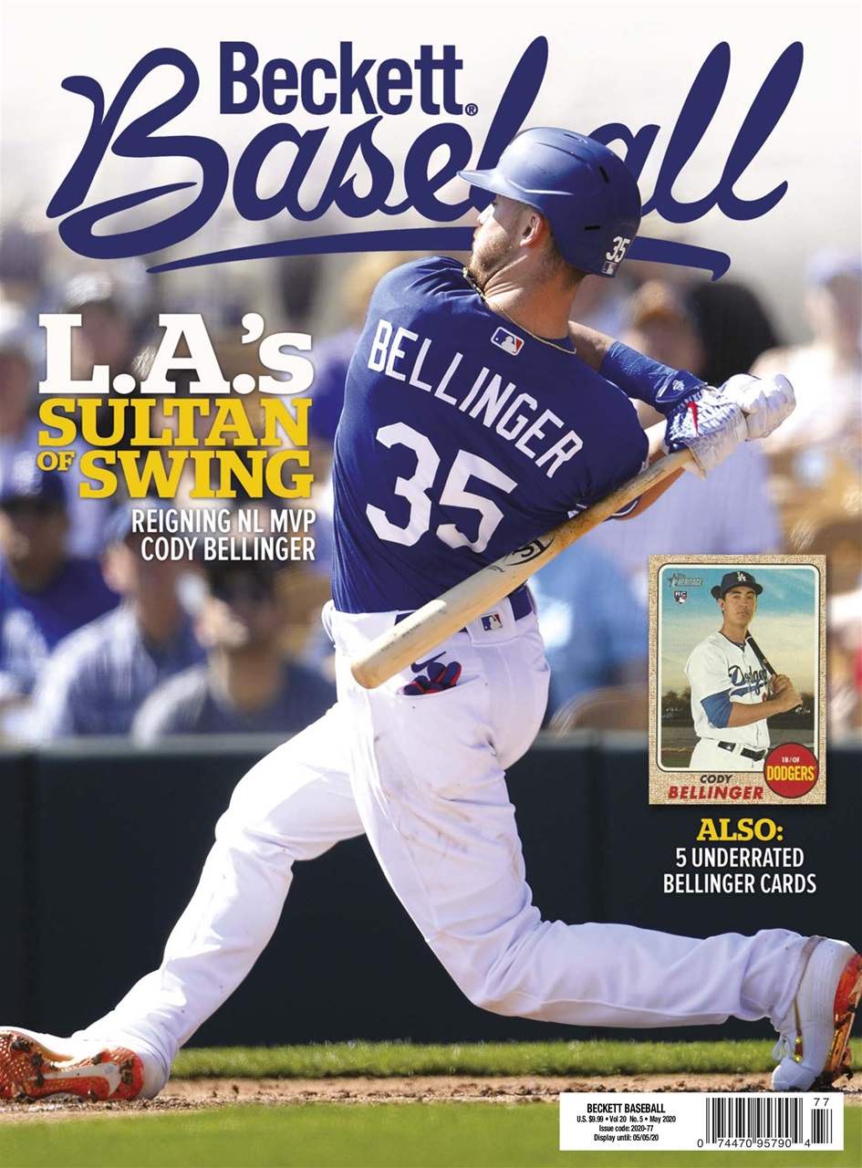 Beckett-Baseball May 01, 2020 Issue Cover