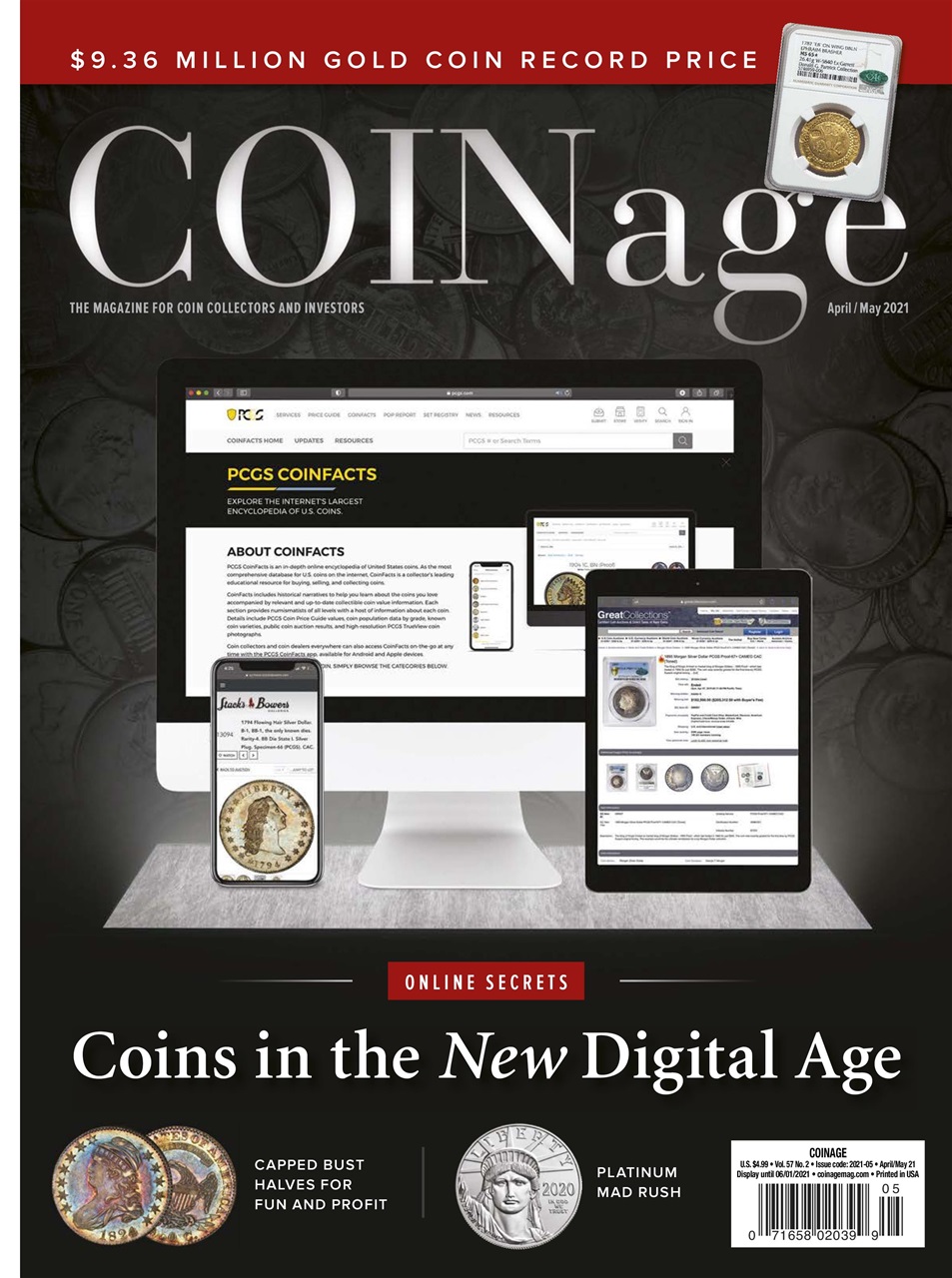 Coinage April 01, 2021 Issue Cover