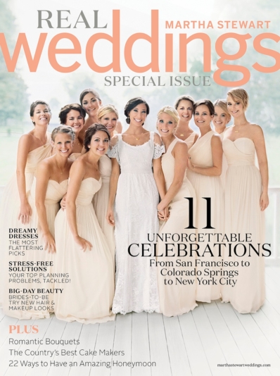 Martha Stewart Weddings April 01, 2014 Issue Cover