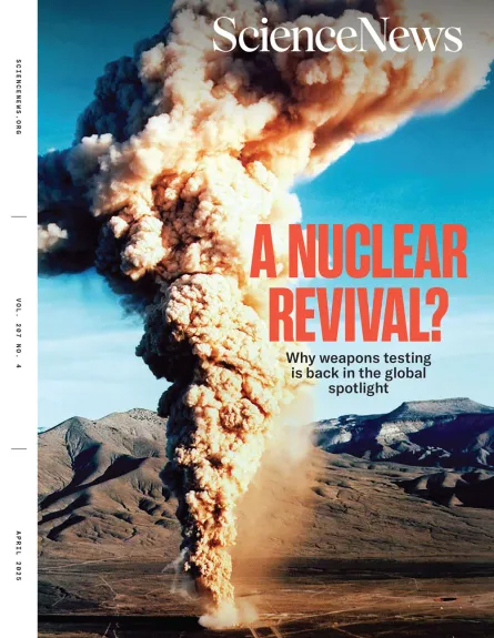 Science-News April 01, 2025 Issue Cover