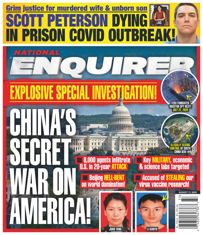 national-enquirer August 17, 2020 Issue Cover