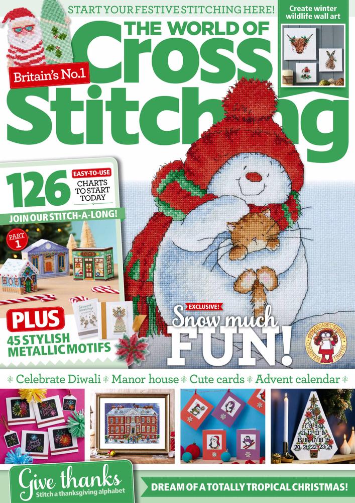 The-World-of-Cross-Stitching November 01, 2021 Issue Cover