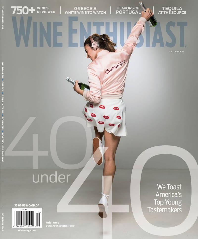 Wine-Enthusiast October 01, 2017 Issue Cover