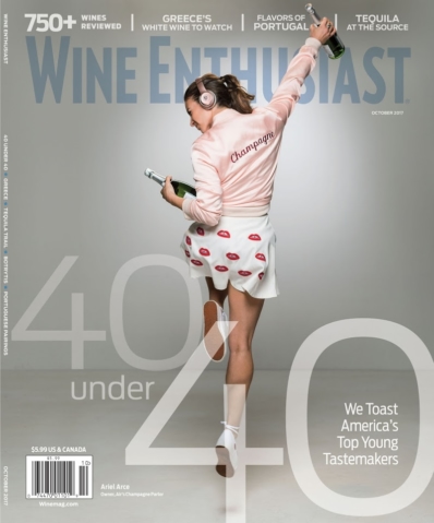 Wine Enthusiast October 01, 2017 Issue Cover