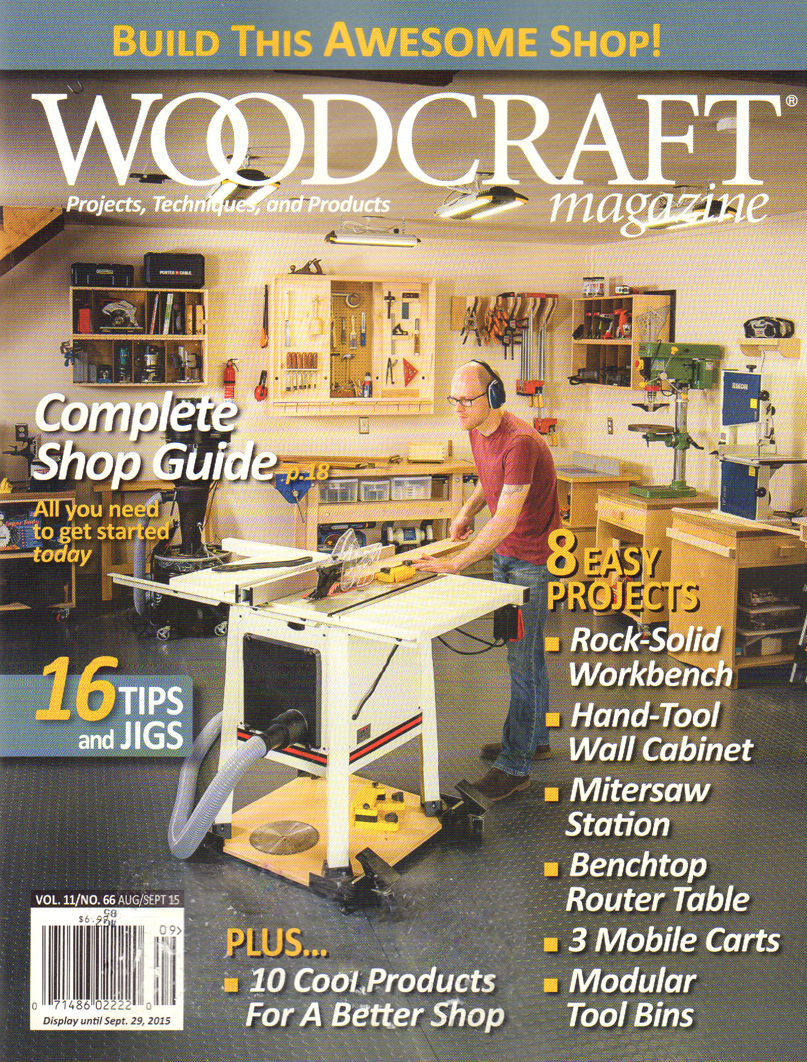 Woodcraft August 01, 2015 Issue Cover
