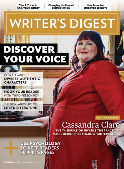 Writer's Digest February 01, 2019 Issue Cover