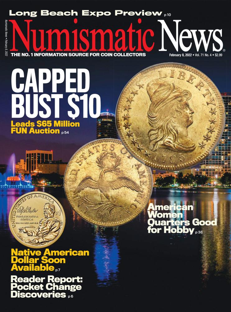 Numismatic-News February 08, 2022 Issue Cover