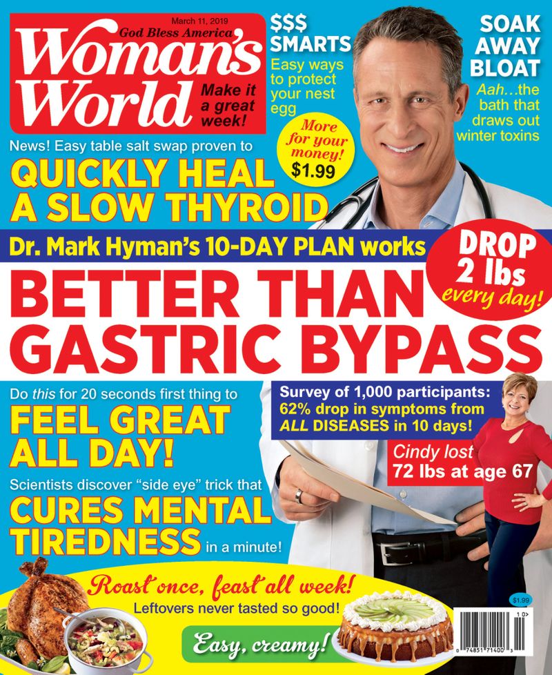 Womans-World March 11, 2019 Issue Cover