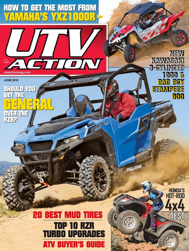 UTV-Action June 01, 2016 Issue Cover