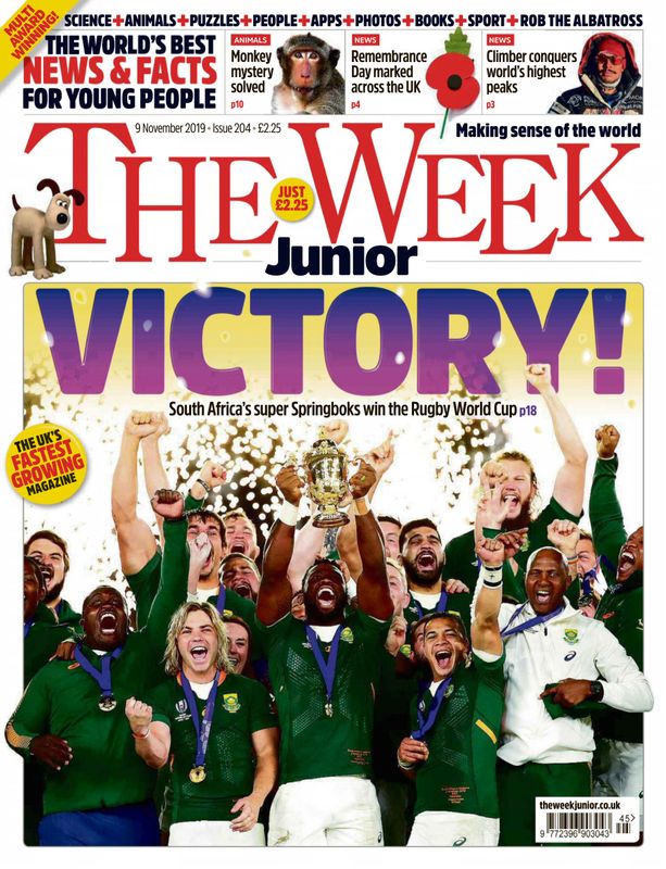 The-Week-Junior November 09, 2019 Issue Cover