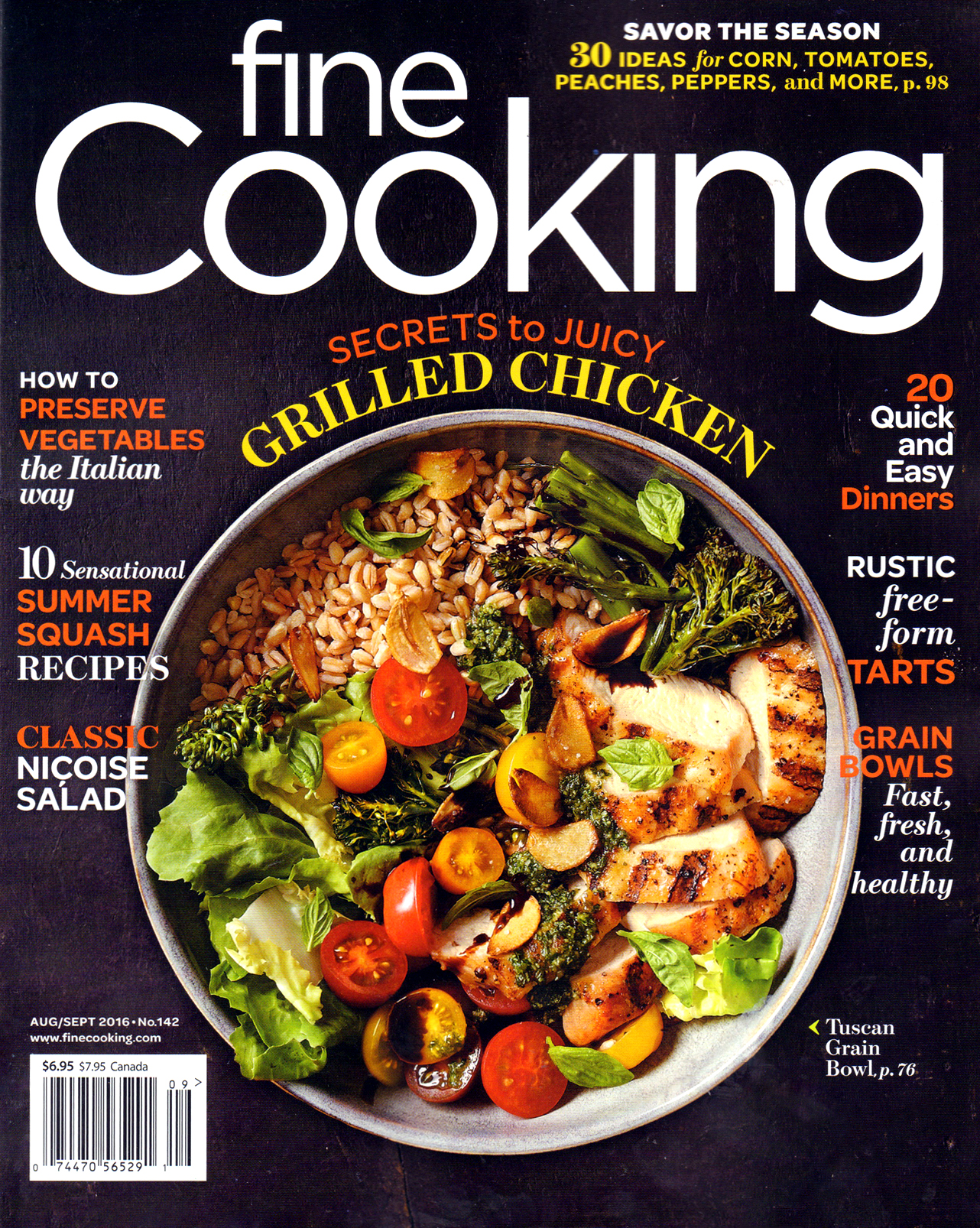 Fine-Cooking August 01, 2016 Issue Cover